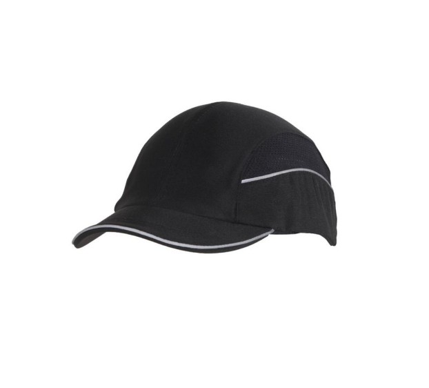 CASQUETTE DE SÉCURITÉ COQUÉE TOUTE SAISON NOIR