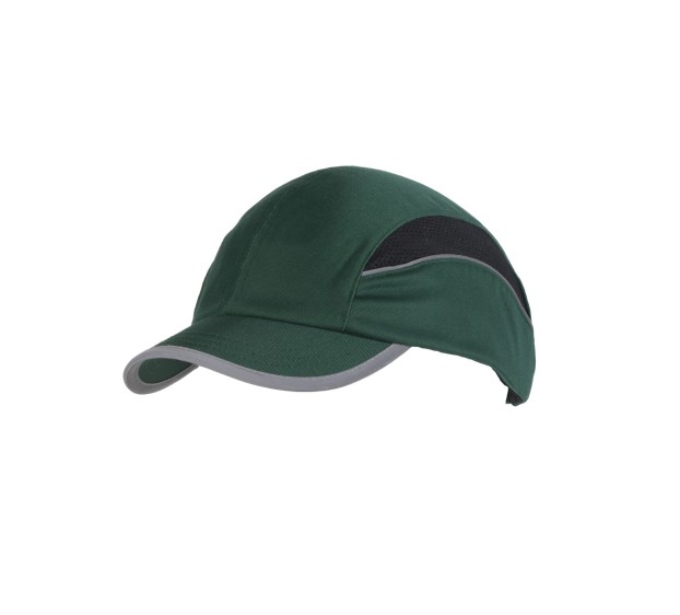 CASQUETTE DE SÉCURITÉ COQUÉE TOUTE SAISON VERT