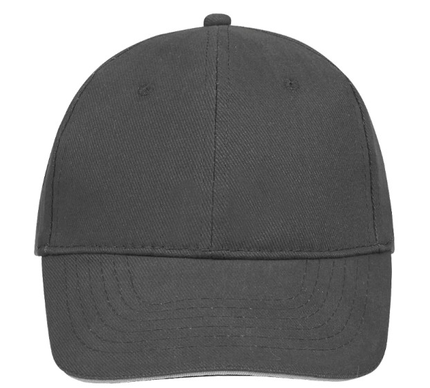 CASQUETTE PERSONNALISABLE BUFFALO GRIS FONCE