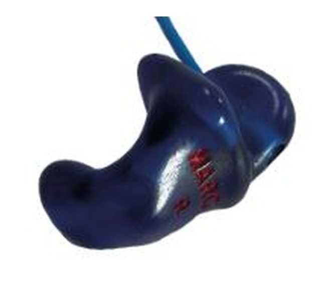 BOUCHONS D'OREILLES SUR MESURE SLIM RESINE R20 BLEU AVEC PACK HYGIENE PROTAK07