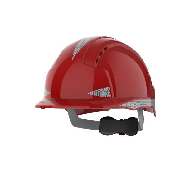 CASQUE DE CHANTIER EVOLITE ROUGE