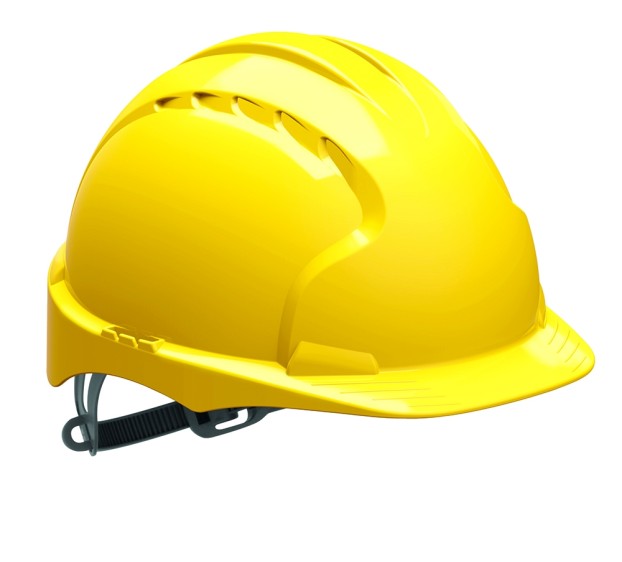 CASQUE DE CHANTIER EVO 2 JAUNE