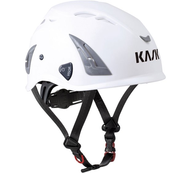 CASQUE DE SÉCURITÉ PLASMA AQ BLANC JUGULAIRE NYLON 4 POINTS