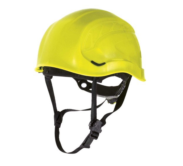 CASQUE DE SÉCURITÉ GRANITE PEAK JAUNE JUGULAIRE 3 POINTS