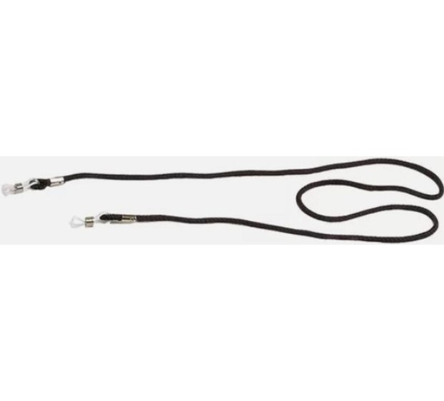 CORDON NYLON SOUPLE NOIR (SACHET DE 12)