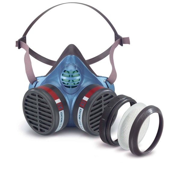 DEMI-MASQUE RESPIRATOIRE JETABLE FFA2P3 RD 