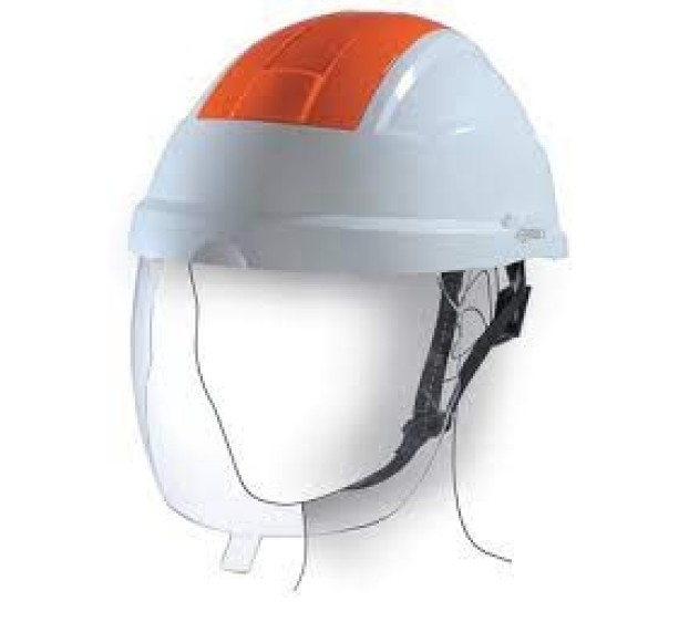 CASQUE DE PROTECTION ELECTRICIEN BLANC