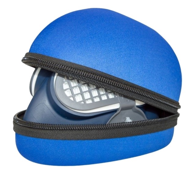 SACOCHE RIGIDE ZIP POUR DEMI-MASQUE RESPIRATOIRE ELIPSE P3RD
