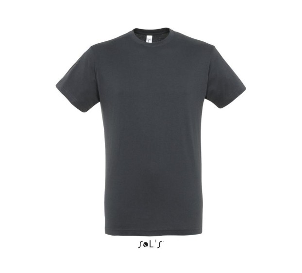 T-SHIRT DE TRAVAIL MANCHES COURTES 150 G GRIS SOURIS T.4XL