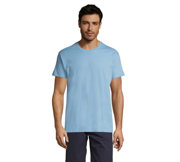 T-SHIRT DE TRAVAIL MANCHES COURTES 150 G CIEL