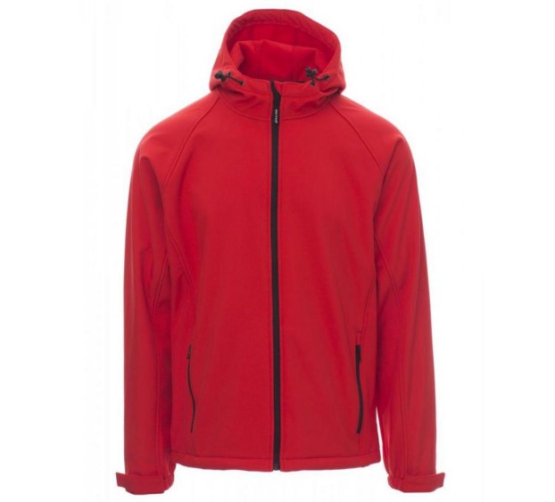 VESTE SOFTSHELL HIVER DE TRAVAIL HOMME GALE ROUGE