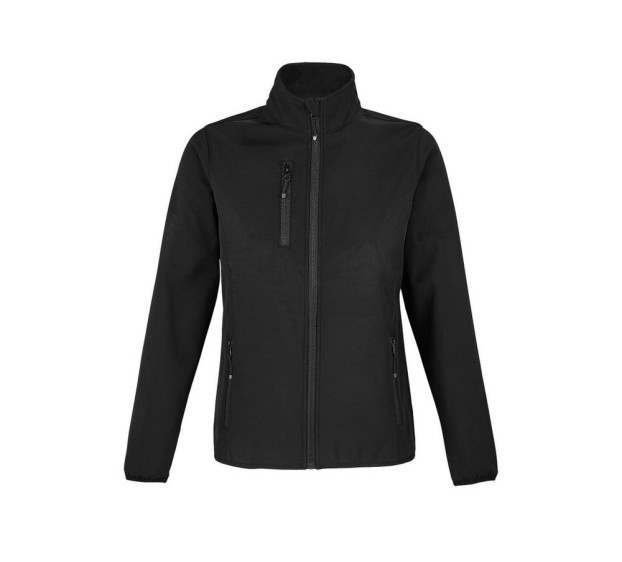 VESTE SOFTSHELL HIVER DE TRAVAIL FEMME FALCON NOIR T.3XL