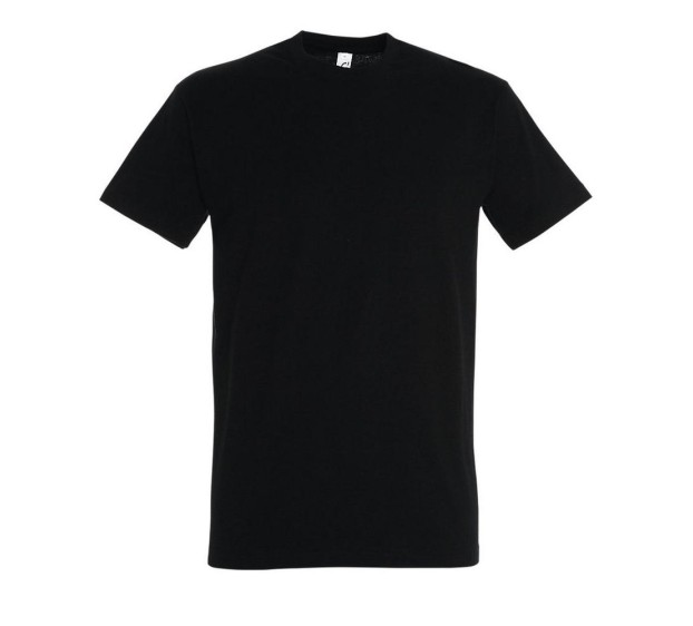 T-SHIRT DE TRAVAIL MANCHES COURTES 190 G NOIR T. 4XL