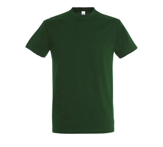 T-SHIRT DE TRAVAIL MANCHES COURTES 190 G VERT BOUTEILLE T.3XL