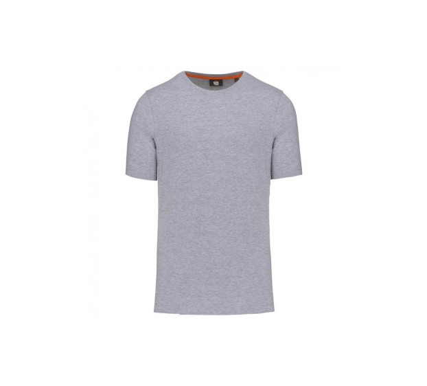 T-SHIRT DE TRAVAIL MANCHES COURTES 160 G ECORESPONSABLE GRIS OXFORD T.3XL