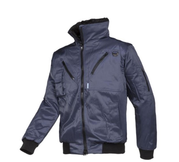 BLOUSON CHAUD DE TRAVAIL HOMME/FEMME PILOT MARINE