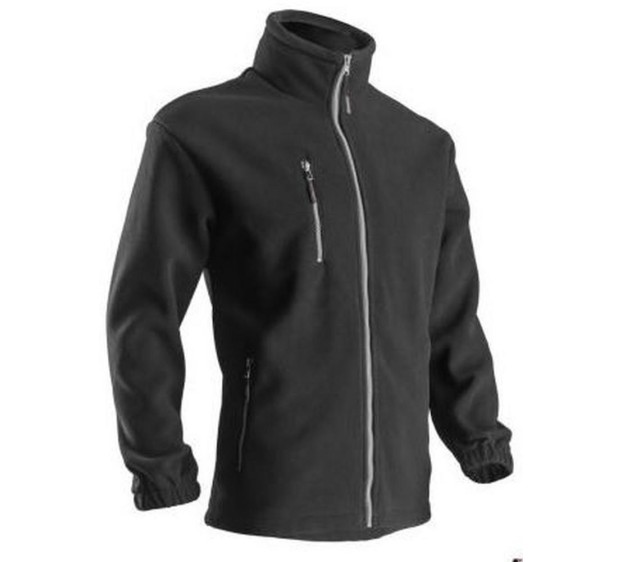 VESTE POLAIRE DE TRAVAIL HOMME/FEMME ANGARA NOIR