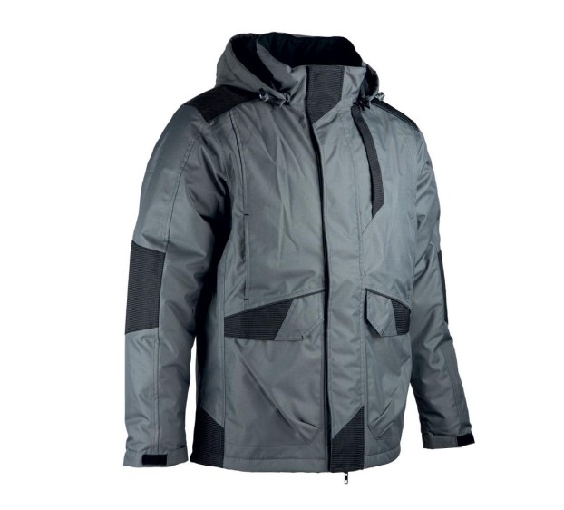 PARKA HIVER DE TRAVAIL HOMME/FEMME VOLGA GRIS