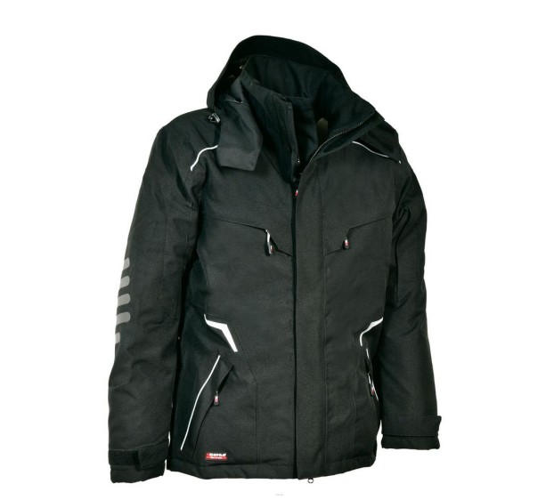 VESTE DOUBLEE HIVER DE TRAVAIL HOMME/FEMME IGARKA NOIR