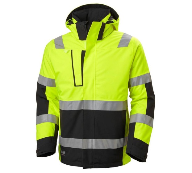 PARKA HAUTE VISIBILITÉ ALNA 2.0 WINTER JAUNE FLUO/NOIR