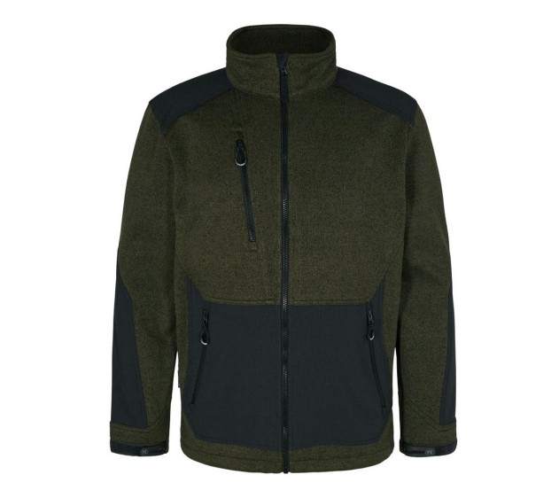 BLOUSON DE TRAVAIL TRICOTE X-TREME VERT FORET/NOIR 
