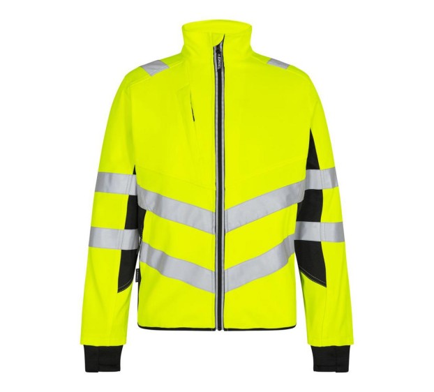 BLOUSON HAUTE VISIBILITÉ SAFETY JAUNE FLUO/NOIR