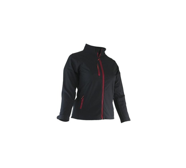 VESTE SOFTSHELL HIVER DE TRAVAIL FEMME FEMME ALBA NOIR  