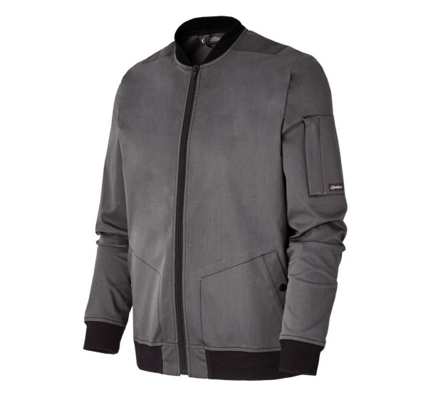 BLOUSON DE TRAVAIL TEDDY OVERMAX GRIS 
