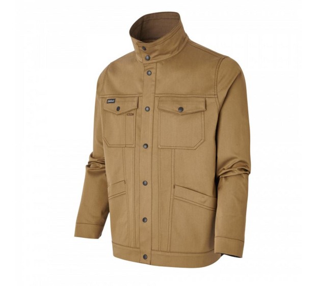 VESTE DE TRAVAIL HOMME/FEMME JEANER OVERMAX CAMEL 