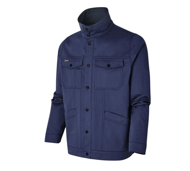 VESTE DE TRAVAIL HOMME/FEMME JEANER OVERMAX MARINE 