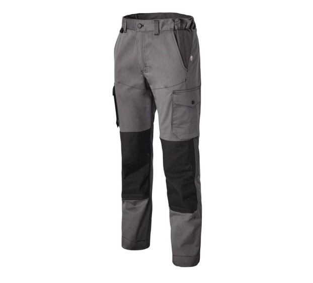 PANTALON DE TRAVAIL HOMME/FEMME GENOUILLERES OVERMAX GRIS 