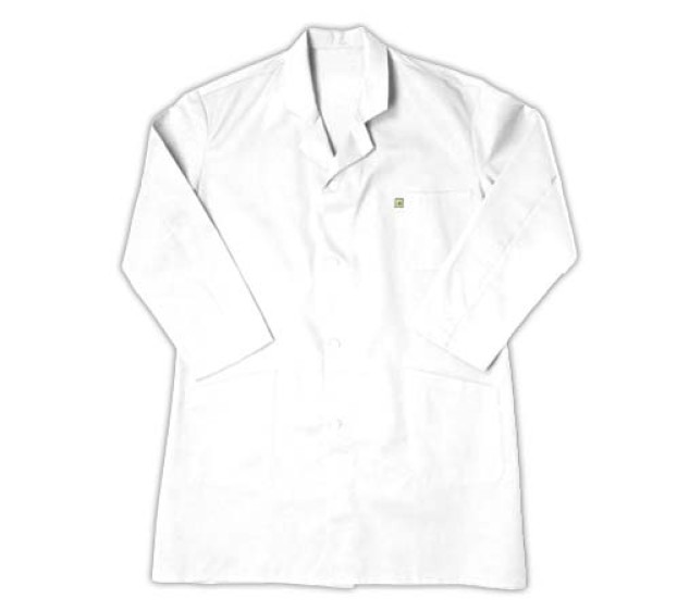 Blouse de travail à boutons Blanc