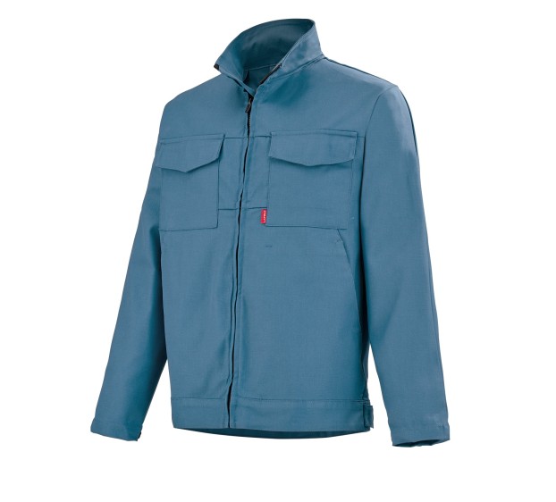 BLOUSON DE TRAVAIL JASPE BLEU METAL