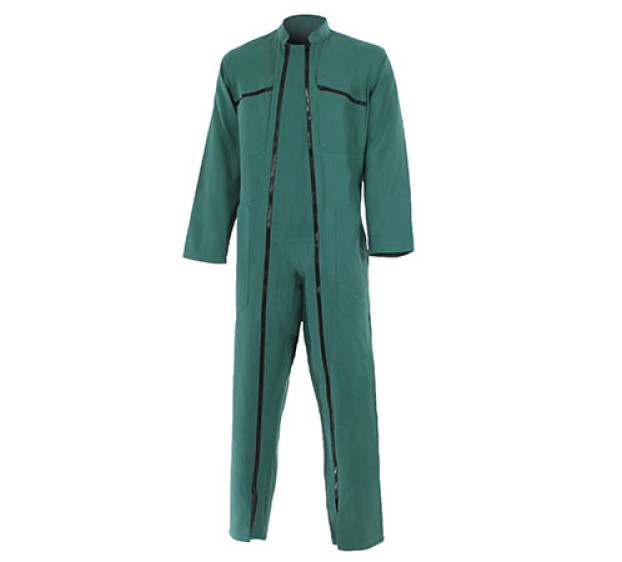 COMBINAISON DE TRAVAIL DOUBLE ZIP MERCURE VERT US