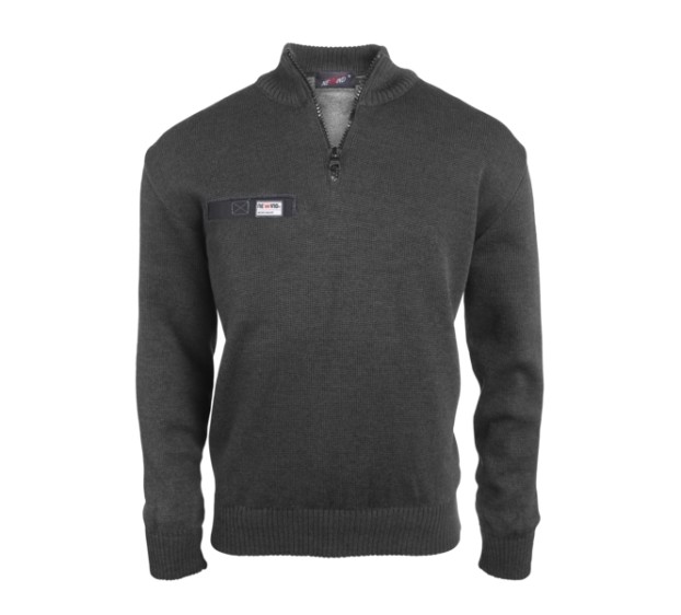 PULL DE TRAVAIL HOMME/FEMME AVEC MEMBRANE STOP RC GRIS ANTHRACITE