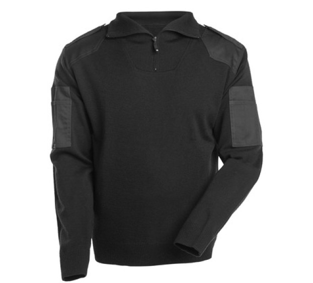 PULL AGENT DE SÉCURITÉ INCENDIE FRONTLINE NOIR T.3XL