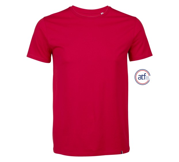 T-SHIRT DE TRAVAIL MANCHES COURTES HOMME LEON ROUGE T. 3XL