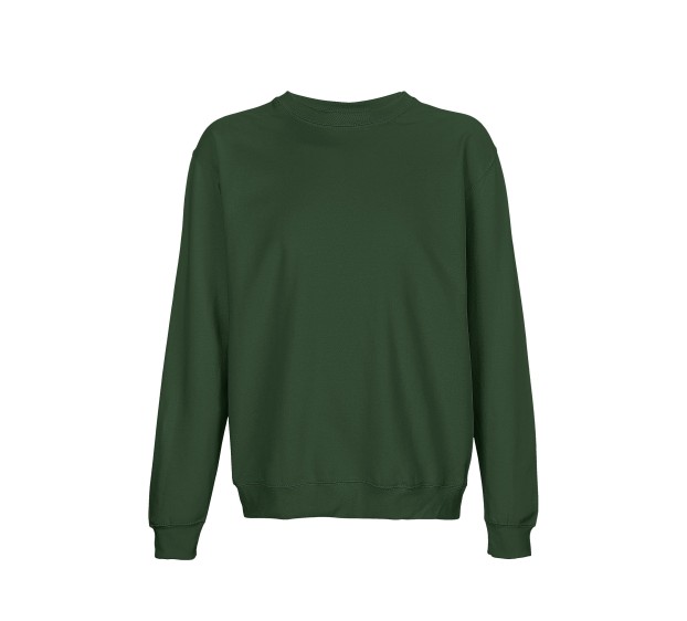 SWEAT DE TRAVAIL ECORESPONSABLE 280 G COLUMBIA VERT BOUTEILLE T. 3XL