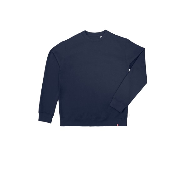 SWEAT DE TRAVAIL COL ROND 300 G ALIX MARINE