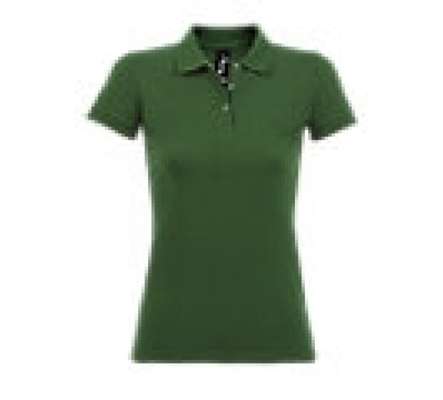 POLO DE TRAVAIL FEMME MANCHES COURTES 11347 VERT BOUTEILLE