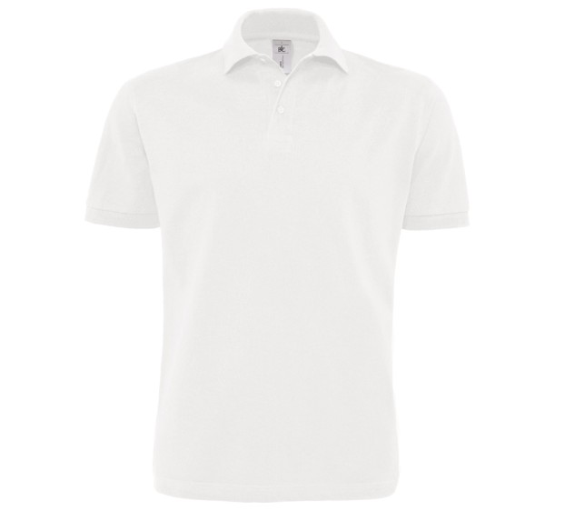 POLO DE TRAVAIL HOMME MANCHES COURTES 180 G BLANC