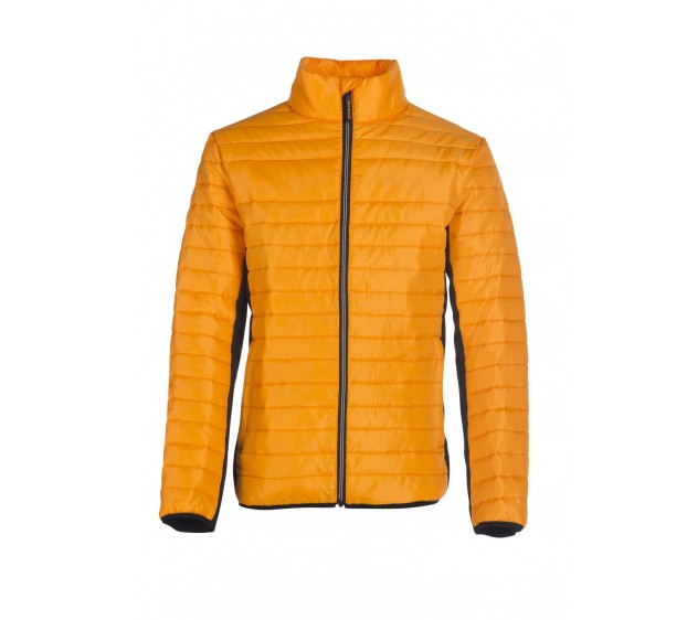 DOUDOUNE CHAUDE HOMME BOSTON ORANGE/NOIR