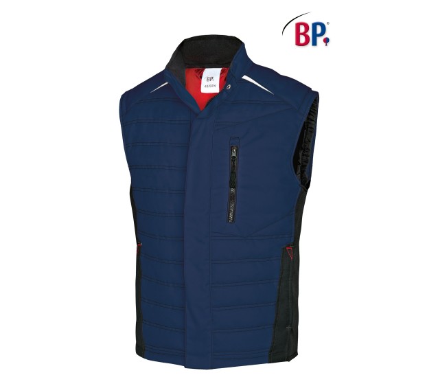 GILET DE TRAVAIL/BODYWARMER HOMME BPLUS BLEU NUIT 