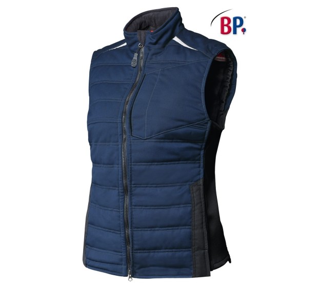 GILET DE TRAVAIL/BODYWARMER FEMME BPLUS BLEU NUIT 