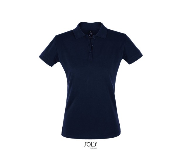 POLO DE TRAVAIL FEMME MANCHES COURTES 11347 FRENCH MARINE T. 3XL