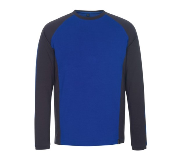 T-SHIRT DE TRAVAIL MANCHES LONGUES BIELEFELD BLEU ROI/MARINE