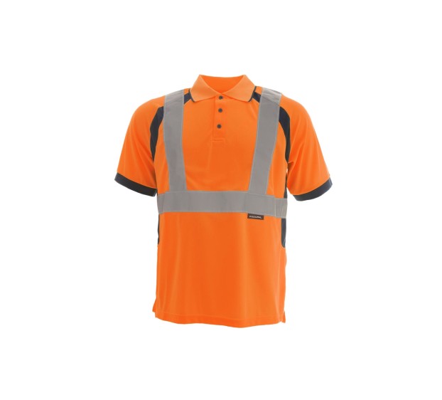 POLO HAUTE VISIBILITÉ PO4 ORANGE FLUO