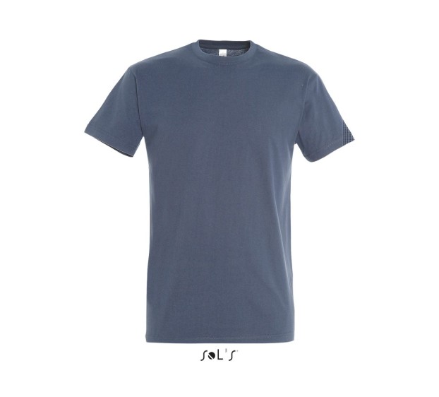T-SHIRT DE TRAVAIL MANCHES COURTES 190 G DENIM T. 4XL