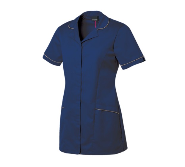TUNIQUE PROFESSIONNELLE FEMME ALEXIA NAVY/BEIGE