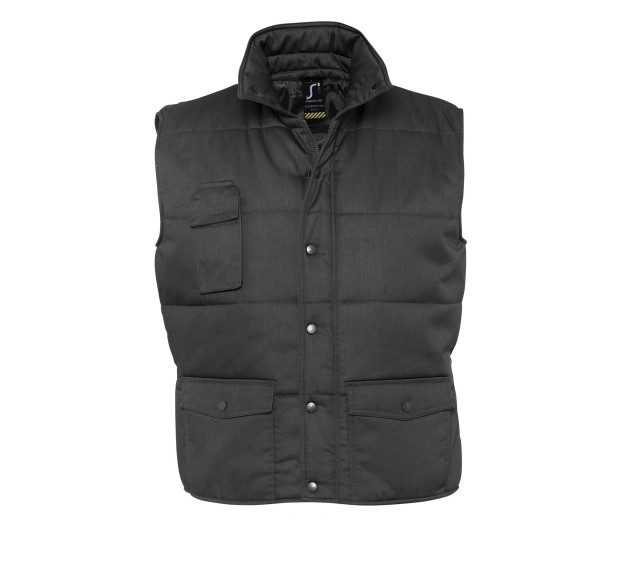 GILET CHAUD DE TRAVAIL HOMME/FEMME EQUINOX PRO GRIS FONCE